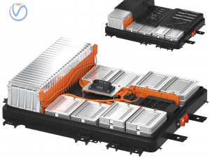 Nissan Leaf battery cell lithium-ion battery 3D मॉडल