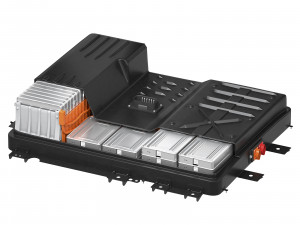 Nissan Leaf battery cell lithium-ion battery 3D Модель