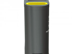 MALMO Office Waste Recycling Bin with 3 Containers 3D Model