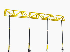 TRX Gym System Sport Farm Model 3D