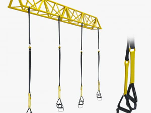 Fazenda esportiva TRX Gym System Modelo 3D