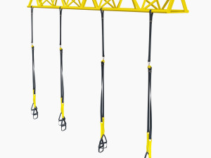 TRX Gym System Sport Farm 3D Model