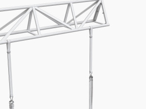 TRX Gym System Sport Farm 3D Model