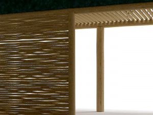 Tropical bungalow 3D Model