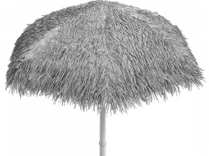 Bamboo shelter beach canopy 3D Model