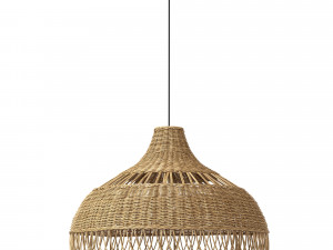 New wicker round tulip skirt rattan light 3D Модель