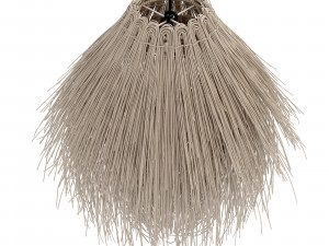 Rattan Lamp Kathu Manyoya ILUZZIA wild 3D Model