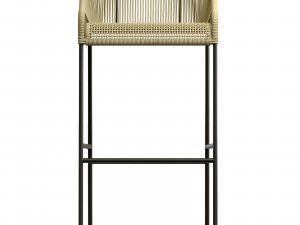 Belmont Counter Stool Taupe Garden Cottage 3D Model