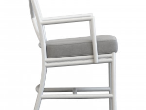 Lincoln brooks La Cruz Carver Chair Outdoor 3D 모델