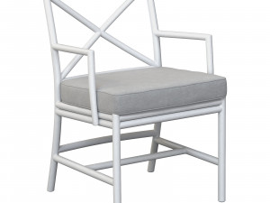 Lincoln brooks La Cruz Carver Chair Outdoor 3D 모델