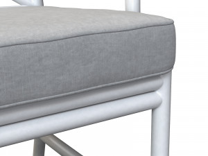 Lincoln brooks La Cruz Carver Chair Outdoor 3D 모델