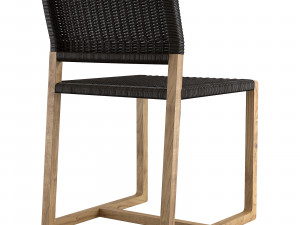 OUTDOOR DINING CHAIR GRIFFIN 3D 모델