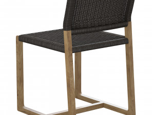 OUTDOOR DINING CHAIR GRIFFIN 3D 모델