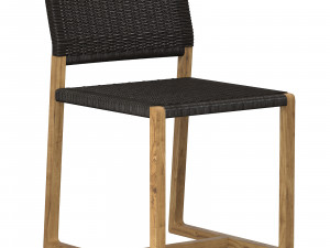OUTDOOR DINING CHAIR GRIFFIN 3D 모델