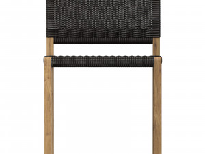 OUTDOOR DINING CHAIR GRIFFIN 3D 모델