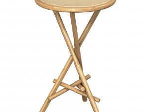 Gypsy Rattan Side Table Lincoln brooks Model 3D