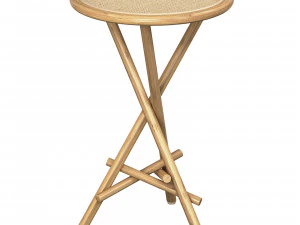 Gypsy Rattan Side Table Lincoln brooks 3D Model