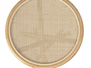 Gypsy Rattan Side Table Lincoln brooks 3D Model