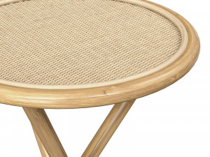 Gypsy Rattan Side Table Lincoln brooks Model 3D