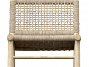 Bazar Bizar Island Sisal One Seater Chair Natural Model 3D