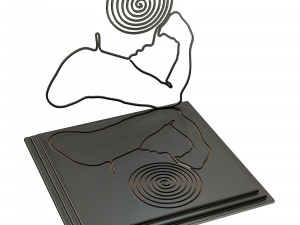 Quinn Lorenzo The Thinker decor sculpture 3D-Modell