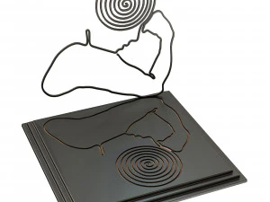 Quinn Lorenzo The Thinker decor sculpture 3D Model