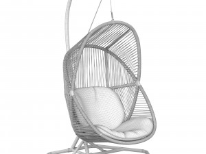 Hive chair Cane line rattan AirTouch 3D Model
