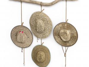 Hat Hanger wall boho decoration 3D मॉडल
