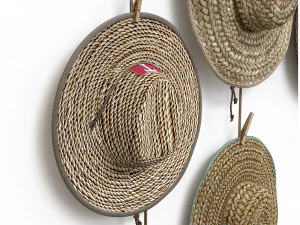 Cabide de chap&eacute;u decora&ccedil;&atilde;o boho de parede Modelo 3D