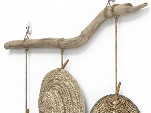 Cabide de chap&eacute;u decora&ccedil;&atilde;o boho de parede Modelo 3D