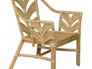 Tropicool Carver chair 3D Model