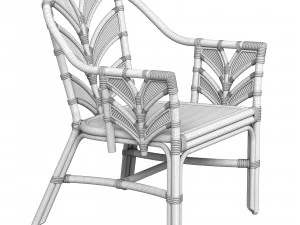 Tropicool Carver chair 3D Model