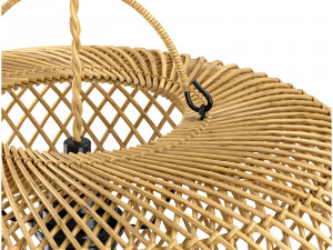 Wholly Pendant Ceiling bamboo lamp Natural Modelo 3D