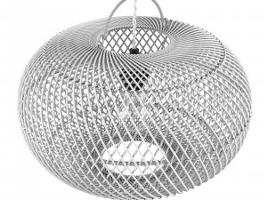 Wholly Pendant Ceiling bamboo lamp Natural Modelo 3D