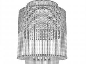 The Colonial Pendant Bamboo lamp Bazar Bizar Modelo 3D