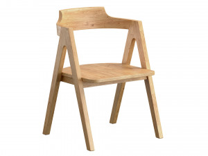 The Nihi Sumba Dining Chair Outdoor 3D Model