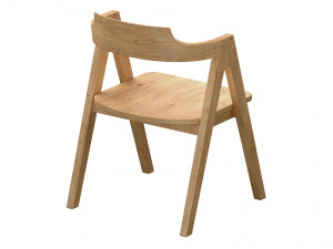 The Nihi Sumba Dining Chair Outdoor Modelo 3D