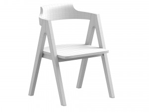 The Nihi Sumba Dining Chair Outdoor Modelo 3D