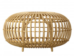 Pouf en rotin OTTOMAN de Sika Design 3D Model