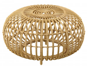 Pouf en rotin OTTOMAN de Sika Design 3D Model