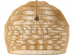 Couleur Locale Namar roped rattan spherical lamp 3D Модель