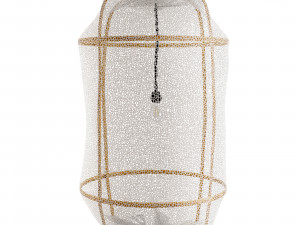 Z1 black sisal net tea dyed Model 3D