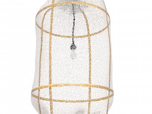 Z1 black sisal net tea dyed 3D Model
