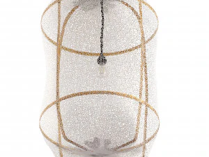 Z1 black sisal net tea dyed 3D Model
