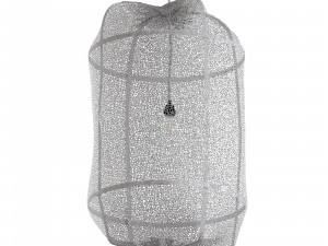Z1 black sisal net tea dyed 3D Model