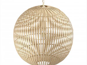Kenroy Moon 1 Light Pendant with Tan Finish 3D Model