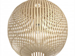 Kenroy Moon 1 Light Pendant with Tan Finish 3D Model
