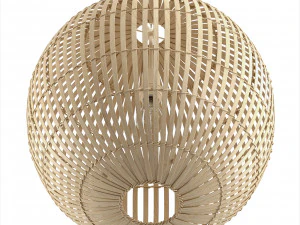 Kenroy Moon 1 Light Pendant with Tan Finish 3D Model