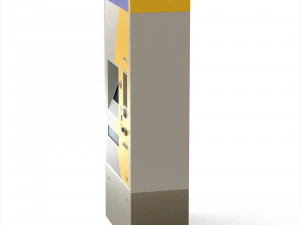 Biletomat ticket validation card payment machine 3D Model