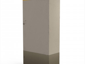 Biletomat ticket validation card payment machine aged 3D Model